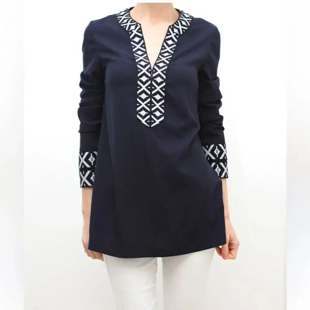 Tory Burch embroidered Tunic NWT